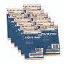 AbilityOne 7530014547392, SKILCRAFT Notepad, Narrow Rule, Blue Cover, 50 White 3.25 x 5.5 Sheets, Dozen View Product Image