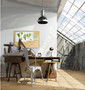 Ghent Aluminum-Frame Natural Corkboard, 96.5" x 48.5", Tan Surface, Satin Aluminum Frame View Product Image