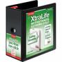 Cardinal Xtralife ClearVue Locking Slant-D Binder - 5" Binder Capacity - Letter - 8 1/2" x 11" Sheet Size - 1100 Sheet Capacity - 4 3/8" Spine Width - (CRD26351CB) Product Image 