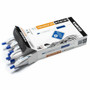 Zebra Sarasa Dry X1+ Gel Pen, Retractable, Medium 0.7 mm, Blue Ink, White/Blue Barrel, 12/Pack View Product Image