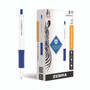Zebra Sarasa Dry X1+ Gel Pen, Retractable, Medium 0.7 mm, Blue Ink, White/Blue Barrel, 12/Pack View Product Image