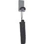 Alba Magnetic Coat Peg, ABS/Magnet/Steel, Black/Silver, Supports 11 lbs View Product Image