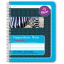 Pacon Composition Book - 100 Sheets - 200 Pages - Spiral Bound - Short Way Ruled Front Ruling - 0.50" Ruled Product Image 