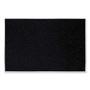 Ghent Aluminum-Frame Recycled Rubber Bulletin Boards, 60.5" x 36.5", Confetti Surface, Satin Aluminum Frame View Product Image