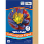 Tru-Ray Construction Paper - Art Project, Craft Project - 9" Width x 12" Length - 76 lb Basis Weight - Almond - Fiber, Sulphite Product Image 