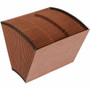 Business Source Letter Recycled Expanding File - 8 1/2" x 11" - 31 Pocket(s) - Brown - 30% Recycled Product Image 