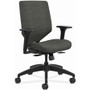HON Solve Chair - Fabric Seat Material - Charcoal Back Color - Fabric Back Material - Black Frame Color - Mid Back - (HONSVU1ACLC10TK) Product Image 