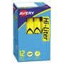 Avery HI-LITER Desk-Style Highlighters, Yellow Ink, Chisel Tip, Yellow/Black Barrel, Dozen (AVE07742) View Product Image