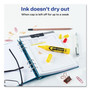 Avery HI-LITER Desk-Style Highlighters, Yellow Ink, Chisel Tip, Yellow/Black Barrel, Dozen (AVE07742) View Product Image