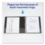 Avery Durable View Binder with DuraHinge and EZD Rings, 3 Rings, 1" Capacity, 11 x 8.5, Black, (9300) View Product Image