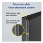 Avery Durable Non-View Binder with DuraHinge and EZD Rings, 3 Rings, 5" Capacity, 11 x 8.5, Black, (8901) View Product Image