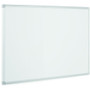 MasterVision Earth Silver Easy-Clean Dry Erase Board, Reversible, 36 x 24, White Surface, Silver Aluminum Frame (BVCMA0300790) View Product Image