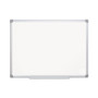 MasterVision Earth Gold Ultra Magnetic Dry Erase Boards, 36 x 48, White Surface, Silver Aluminum Frame (BVCMA0507790) View Product Image