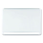 MasterVision Gold Ultra Magnetic Dry Erase Boards, 48 x 36, White Surface, White Aluminum Frame (BVCMVI050205) View Product Image