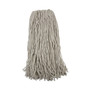 Boardwalk Mop Head, Premium Standard Head, Cotton Fiber, 32oz, White, 12/Carton (BWK232C) View Product Image