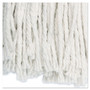 Boardwalk Premium Cut-End Wet Mop Heads, Cotton, 24oz, White, 12/Carton (BWK224CCT) View Product Image