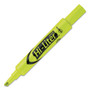 Avery HI-LITER Desk-Style Highlighters, Fluorescent Yellow Ink, Chisel Tip, Yellow/Black Barrel, Dozen (AVE24000) View Product Image