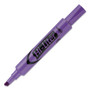 Avery HI-LITER Desk-Style Highlighters, Fluorescent Purple Ink, Chisel Tip, Purple/Black Barrel, Dozen (AVE24060) View Product Image