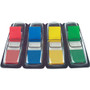 Post-it Flags Small Page Flags in Dispensers, 0.5 x 1.75, Assorted Primary, 35/Color, 4 Dispensers/Pack (MMM6834) View Product Image