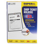 C-Line Shop Ticket Holders, Stitched, Both Sides Clear, 75 Sheets, 9 x 12, 25/Box (CLI46912) View Product Image