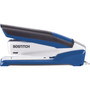 Bostitch InPower Spring-Powered Desktop Stapler with Antimicrobial Protection, 28-Sheet Capacity, Blue/Silver (ACI1118) View Product Image