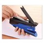 Bostitch InPower Spring-Powered Desktop Stapler with Antimicrobial Protection, 20-Sheet Capacity, Blue/Black (ACI1122) View Product Image