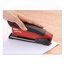 Bostitch InPower Spring-Powered Desktop Stapler with Antimicrobial Protection, 20-Sheet Capacity, Red/Black (ACI1124) View Product Image