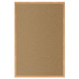 Mead Economy Cork Board with Oak Frame, 48 x 36, Tan Surface, Oak Fiberboard Frame (MEA85367) View Product Image