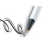 BIC Clic Stic Ballpoint Pen, Retractable, Medium 1 mm, Black Ink, White Barrel, Dozen (BICCSM11BK) View Product Image