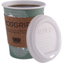 Eco-Products World Art Renewable and Compostable Hot Cups, 12 oz, Paper, Gray, 50/Pack, 20 Packs/Carton View Product Image