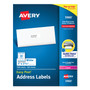 Avery Easy Peel White Address Labels w/ Sure Feed Technology, Laser Printers, 1 x 2.63, White, 30/Sheet, 250 Sheets/Pack (AVE5960) View Product Image