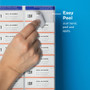 Avery Easy Peel White Address Labels w/ Sure Feed Technology, Laser Printers, 1 x 2.63, White, 30/Sheet, 250 Sheets/Pack (AVE5960) View Product Image