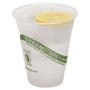 Eco-Products GreenStripe Renewable and Compostable Cold Cups, 12 oz, Plastic, Clear, 50/Pack, 20 Packs/Carton View Product Image