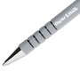 Paper Mate FlexGrip Ultra Recycled Ballpoint Pen, Retractable, Medium 1 mm, Black Ink, Black/Gray Barrel, Dozen (PAP9530131) View Product Image