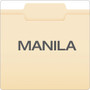 Pendaflex Manila File Folders, 1/3-Cut Tabs: Center Position, Letter Size, 0.75" Expansion, Manila, 100/Box (PFX752132) View Product Image