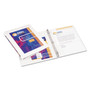 Avery Framed View Heavy-Duty Binders, 3 Rings, 0.5" Capacity, 11 x 8.5, White (AVE68052) View Product Image