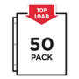 Avery Top-Load Poly Sheet Protectors, Heavy Gauge, Letter, Nonglare, 50/Box (AVE74107) View Product Image