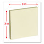 Universal Fan-Folded Self-Stick Pop-Up Note Pads Cabinet Pack, 3" x 3", Yellow, 90 Sheets/Pad, 24 Pads/Pack (UNV35694) View Product Image