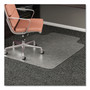 deflecto RollaMat Frequent Use Chair Mat, Med Pile Carpet, Flat, 36 x 48, Lipped, Clear (DEFCM15113) View Product Image