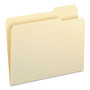 Smead Manila File Folders, 1/3-Cut Tabs: Right Position, Letter Size, 0.75" Expansion, Manila, 100/Box (SMD10333) View Product Image