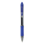 Zebra Sarasa Dry Gel X20 Gel Pen, Retractable, Medium 0.7 mm, Blue Ink, Translucent Blue Barrel, 12/Pack (ZEB46820) View Product Image