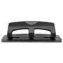 Swingline 20-Sheet SmartTouch Three-Hole Punch, 9/32" Holes, Black/Gray (SWI74133) View Product Image