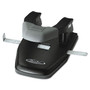 Swingline 28-Sheet Comfort Handle Steel Two-Hole Punch, 1/4" Holes, Black/Gray (SWI74050) View Product Image