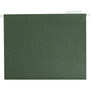 Smead Hanging Folders, Letter Size, 1/5-Cut Tabs, Standard Green, 25/Box (SMD64055) View Product Image