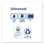 Tork Universal Jumbo Bath Tissue, Septic Safe, 2-Ply, White, 3.48" x 1,000 ft, 12/Carton (TRKTJ0922A) View Product Image