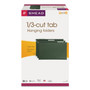 Smead Hanging Folders, Legal Size, 1/3-Cut Tabs, Standard Green, 25/Box (SMD64135) View Product Image