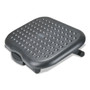 Alera Relaxing Adjustable Footrest, 13.75w x 17.75d x 4.5 to 6.75h, Black (ALEFS212) View Product Image