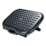 Alera Relaxing Adjustable Footrest, 13.75w x 17.75d x 4.5 to 6.75h, Black (ALEFS212) View Product Image