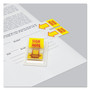 Universal Arrow Page Flags, "Sign Here", Yellow/Red, 50 Flags/Dispenser, 2 Dispensers/Pack (UNV99005) View Product Image