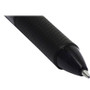 Pentel EnerGel-X Gel Pen, Retractable, Medium 0.7 mm, Black Ink, Smoke/Black Barrel, Dozen (PENBL107A) View Product Image